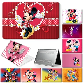 Disney Anime Minnie Mouse Laptop Primeru za Macbook Air 13 A2337 A2338 M1 Čip Pro 13 2022 M2 Zraka Za 13,6 12 11 15 Pro 14 2021 Pro 16