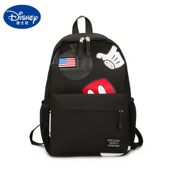 Disney nove lepe risanke mickey mouse nahrbtnik študent fant dekle šolsko torbo ulica kampusu avtobusu vrečko potovanja nahrbtnik otroci darila