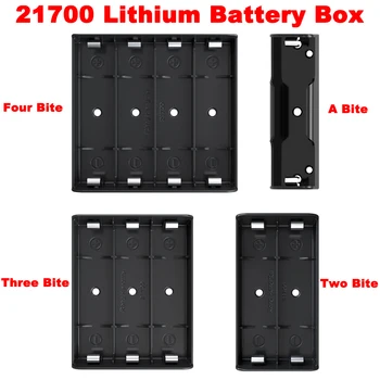 DIY Moči Banke Primerih za 21700 Škatla za Shranjevanje 1p/2p/3p/4p Akumulatorska Baterija za 21700 nosilca za Baterijo Primeru Polje z Delce