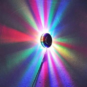 DJ Disco Luči 48 Led Rotating Utripa Steno Laserska Lučka za Napajanje Usb Kabel nočni klub Luči Bar Trgovina Dekoracijo Stranka Stopnji Svetlobe
