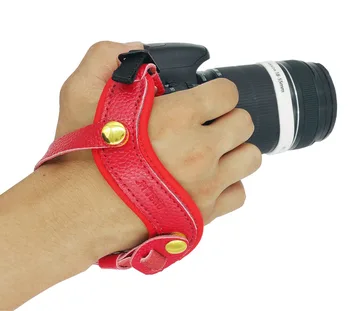 DSLR Fotoaparat Roko Zapestje Pašček Usnje Ročno izdelana, Primerna za Canon, Nikon, Sony Pentax Olympus Panasonic Fujifilm Fotoaparati