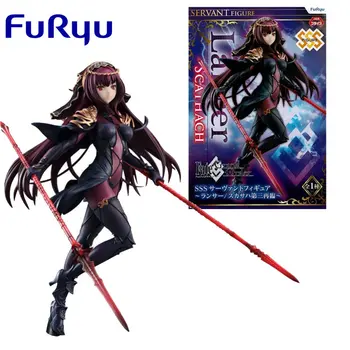 Furyu Original FGO Usoda Grand Da Scathach 18 Cm Anime figuric Igrače za Fante, Dekleta, Otroci Darilo