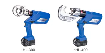 HL-300, HL-400 baterijsko Robljenjem Orodja, Električni Hidravlični Robljenjem Plier za Robljenjem 10-300mm2 16-400mm2