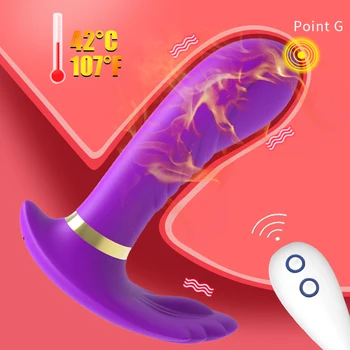 Hlačke Dildo, Vibrator z Brezžičnim Daljinskim Vibrator Nosljivi G Spot Klitoris Sex igrače za Ženske Masturbacija Stimulator