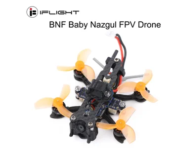 IFlight 63mm 1S Baby Nazgul Nano FPV Brnenje BNF z SucceX F4 1S 5A all-in-one / XING 0802 Brushless motor / Runcam Atom 800TVL fotoaparat