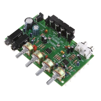 JABS DX0809 dvokanalni Ojačevalnik Odbor 60 W Hi-Fi Stereo Audio Ojačevalnik Glasnost Zvonjenja Nadzorne plošče za Vgradnjo v vozilo