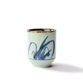 Japonski in korejski-Slog Naravnost Keramične Skodelice Kitajski Ročno Poslikano Ustvarjalne Teacup Kave Vrč Orhideja Skodelice Mleka 3 Slog Neobvezno