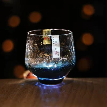 Japonski Slog Transparentno Steklo Pokal Zvezdnato Nebo Japonski Viski Kozarec Zajtrk Mleko, Pijača, Pivo, Čaj, Sadni Sok Pokal XO Vrč Vina