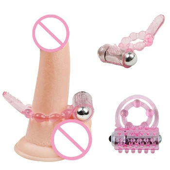 Jezik,Moški Zamudo Penis Prstan Petelin Obroč Vibrator Petelin Expander Obroč, Nekaj Zabavo Za Odrasle Sex Igrače