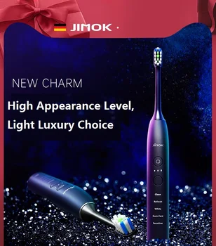 JIMOK K2 Električna zobna ščetka Močan Ultrazvočno Sonic Električni USB Polnilne Odraslih Zob Medicinske Tehnologije Ščetkanje K2