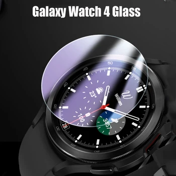 Kaljeno Steklo Za Samsung Galaxy Watch 4 44 mm 40 mm Watch4 Klasičnih 46mm 42mm Accessorie HD Jasno, Hidravlični Film Screen Protector