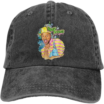 Klobuki Za Ženske Sveže Prince Nastavljiv Unisex Klobuk Baseball Caps Črna