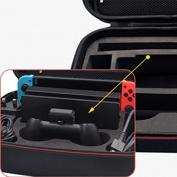 Konzolo Nintendo igralna konzola za shranjevanje Trdo Lupino vrečke večnamensko torbo Lupini Zaščitna Potovalni kovček Prenosni