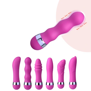 Lesbian Masturbator Realističen Dildo Mini G Spot Vibrator Sex Igrače Za Žensko Odraslih AV Erotično Čarobno Palico, Analni Čep Kroglice Vibrator