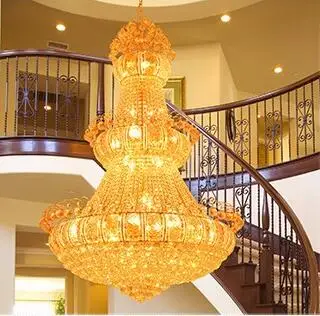 Lestenec Lučka LED Lestenci, Luksuzni Hotel dnevna soba obesek Dekorativne svetilke k9 Kristalno luči
