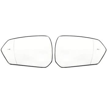 Levo, Desno Krilo Ogledalo, Steklo Ogrevano Slepi-Spot Assist Voznika sovoznikovi Strani Zrcalni Objektiv za Chevrolet Explorer 2017-2022