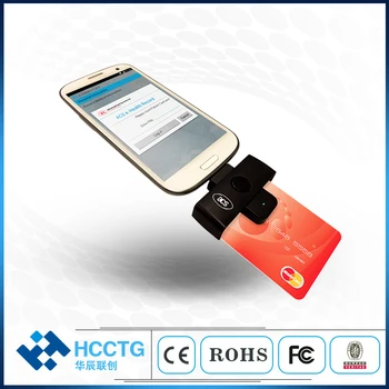 Micro USB PocketMate II Mobilne EMV Android Tablet Bralnik Pametnih Kartic ACR38U-ND