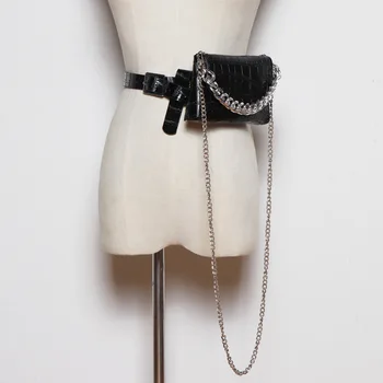 Mini Torba krokodil verige pod pazduho torba retro club bag sredini vrečko stari eno ramo poševno span vrečko