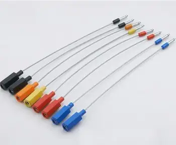 mix 5colors posodo stell kabel kravato Varnosti Tesnila 25 cm 1,8 mm