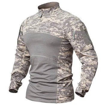 Moški 2020 Novice Boj proti Srajce, Dokazano, Kul Oblačila Vojaško Uniformo CP Prikrivanje Airsoft Vojska bo Ustrezala Dihanje Delovne Obleke