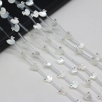 Naravni lupini sea pearl biserovina raca obliki ohlapno distančnik kroglice nakit, izdelava DIY zapestnico, ogrlico, nakit dodatki