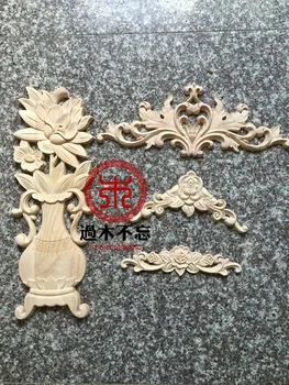 Ne pozabite, da se prijavite Dongyang woodcarving ozadju stenske dekorativne nalepke pohištvo, vrata, omare, vrata cvet vaza rose cvet