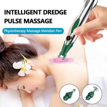Nova Električna Masaža Pero Mišica Promet, Akupunktura, Masaža Lajšanje Bolečin Massager Elektronski Terapija Meridian Energy Pero