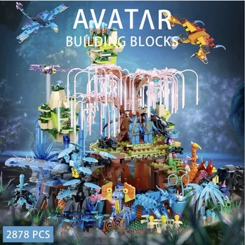 Nove Ideje Avatar Diy Osvetljena Svetu Pandora Izmišljena Vesolje Gradnik Kit Opeke Igrača Za Otroke, Darilo Za Rojstni Dan