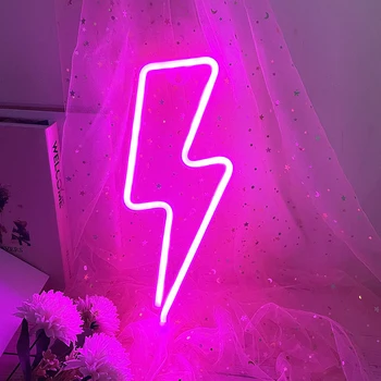Novo Flash Oblikovan Neonske Znaki Dekorativni Vzdušje LED Nočne Luči USB/Battery Powered Akril Stenski Dekor za Prostor