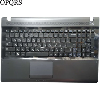 NOVO Za Samsung RV509 RV511 NP-RV511 RV513 RV515 RV518 RV520 NP-RV520 RU ruska Laptop Tipkovnici pri podpori za dlani zgornji pokrov