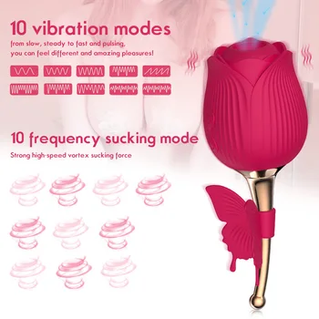 Občni rose sesanju vibrator ženski masturbator G-spot masaža sesanju naprave