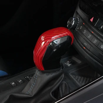 Ogljikovih vlaken ABS materiala avto orodje pokrov Prestavna Ovratnice za Peugeot 308 408 301 308S