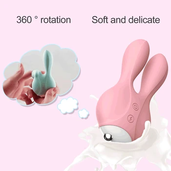 OLO 12 Hitrosti Visoka Vibracijska Frekvenca Električnega Udara Rabbit Vibrator Prsi Klitoris Stimulator Massager Sex Igrača za Odrasle