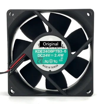 Original 100% delajo 80X80X25mm KDE2408PTB3-6 8025 24V 2.4 W 80 mm strežnik inverter aksialni ventilatorji