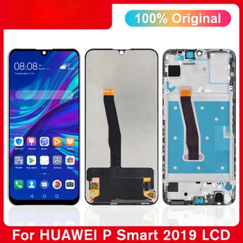 Original DISPL Za Huawei P Smart 2019 LCD-Zaslon, Zaslon na Dotik, Računalnike Zbora Za Psmart POT-LX1 Nadomestni Deli