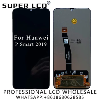 Original Za Huawei P Smart 2019 Psmart POT-LX1 POT-LX1AF Zamenjava Mobilni Telefon, LCD-Zaslon na Dotik Računalnike Zaslona Montažo
