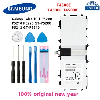 Originalni SAMSUNG Tablični T4500C T4500E T4500K Baterije 6800mAh Za Samsung Galaxy Tab3 P5200 P5210 P5220 P5213 Baterije +Orodja