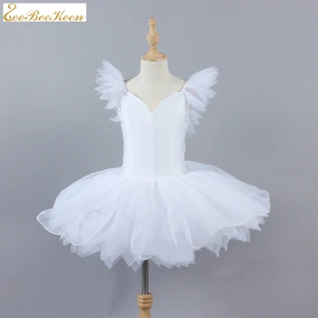 Otrok, Odraslih, strokovne tutu White swan lake balllet tutu obleko Dekleta Tutu Kostum Ženske Balet Ples obleko Fazi Dancewear