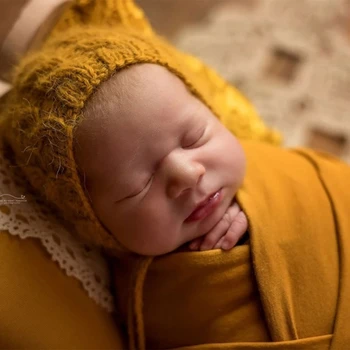 Otroka, Ki Prejema Odejo Dojenčke Spalna Stretch Novorojenčka Fotografija Rekviziti Ozadje Pripomočki