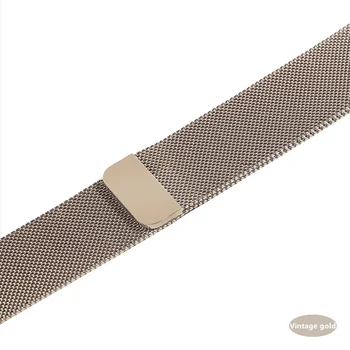 Pašček za zapestje Magnetni iz Nerjavečega Jekla, Zlitine Zanke Watch Band Za Apple iWatch