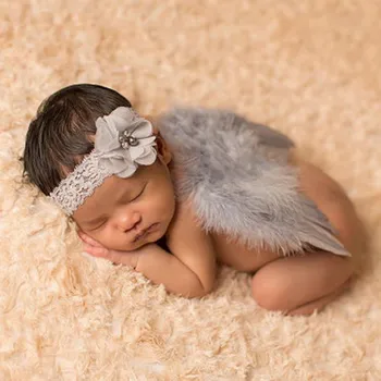Pero Angel Krila Novorojenčka Fotografija Rekviziti Obleke Kostum Toddlers Fotografijo Ustrelil Traja Foto Oprema