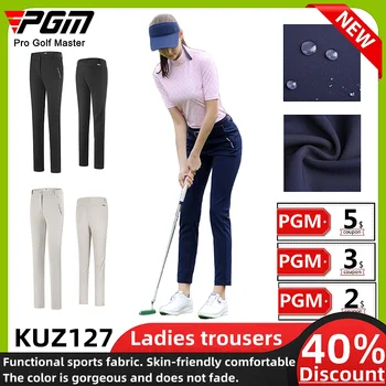 PGM Dame Golf Športne Hlače Poleti Nove Ženske Slim Hlače Visoko Elastična Nepremočljiva Dihanje Slim Ženske Šport udobno