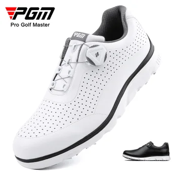 PGM novi golf čevlji obračanje shoelaces moški čevlji za lahka šport ultra dihanje čevlji za golf