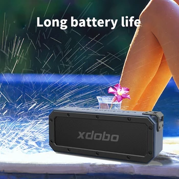 Prenosni Bluetooth Brezžični Zvočnik Za Boljši Bas Ipx7 Nepremočljiva 24-urna Dolžina Super Dolgo Predvajanje Zunanji Zvok, Mp3 Playe