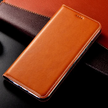 Preprost Stil Pravega Usnja Flip Case Za Samsung Galaxy J2 J3 J4 J5 J6 J7 J8 Core Plus 2017 2018 Denarnice Kritje Magnetni Primerih