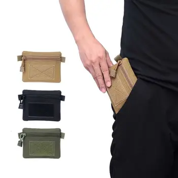 Prikrivanje mala denarnica večnamensko fit prenosni majhne visi vrečko priložnostni kovanec torbici tipko vrečko kartico vrečko