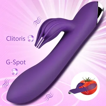 Rabbit Vibrator, Vibrator za Ženske Silikonske Klitoris Stimulator Vibrator Ženski Masturbators Čarobno Palico, Sex Igrača za Pare Sex Shop