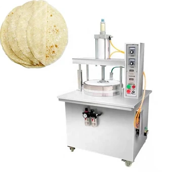 ravno palačinka, ki stroj pečena raca peko kruha za kavo stroj, hidravlična testo pritisnite stroj