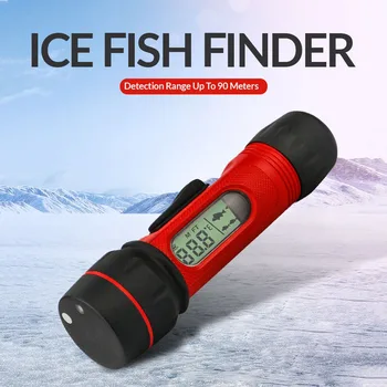 Ribolov na ledu Echo C Fish Finder Brezžični Echo C 0.8-90m Globina Digitalni Ročaj Pretvornik Senzor Sonar Fishfinder
