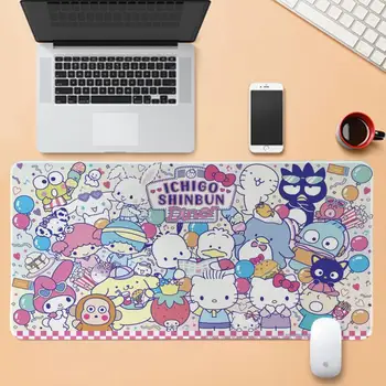 Sanrio Mouse Pad Kawaii Cinnamoroll Kuromi Mymelody Cute Anime Tabela Pad Proti Drsenju Igre Urad Dekle Srce Mouse Pad Nekaj Daril
